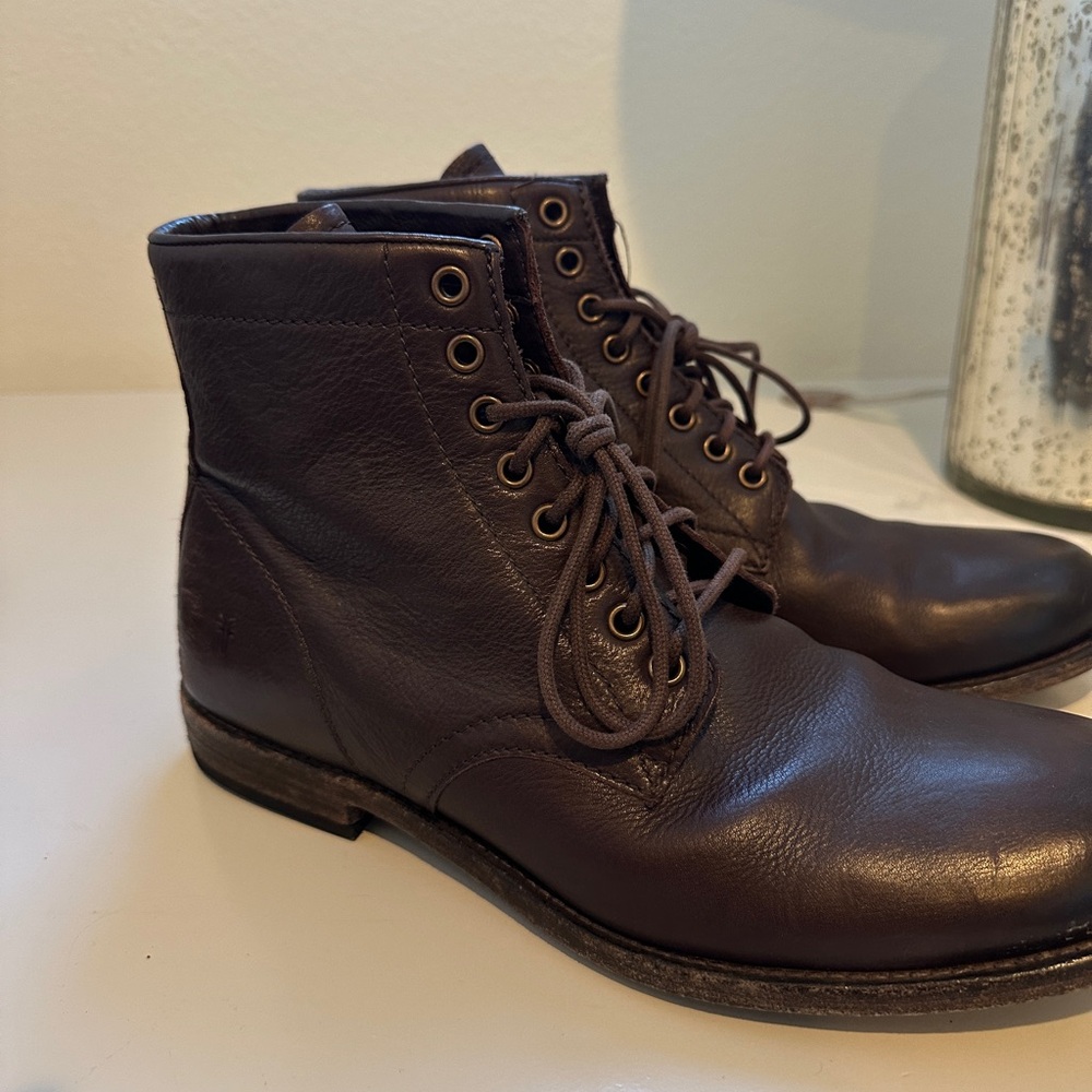 Men's Frye Brown Leather Boots